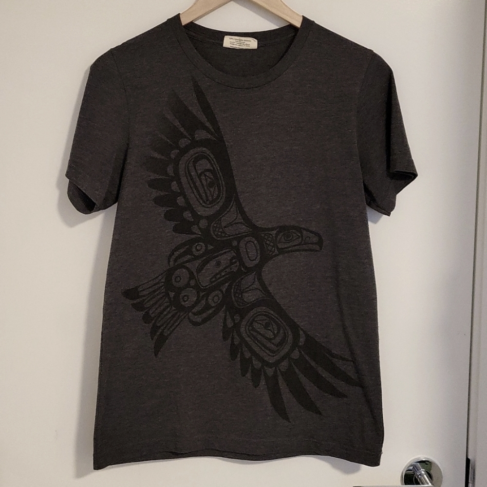 West coast aboriginal print t-shirt